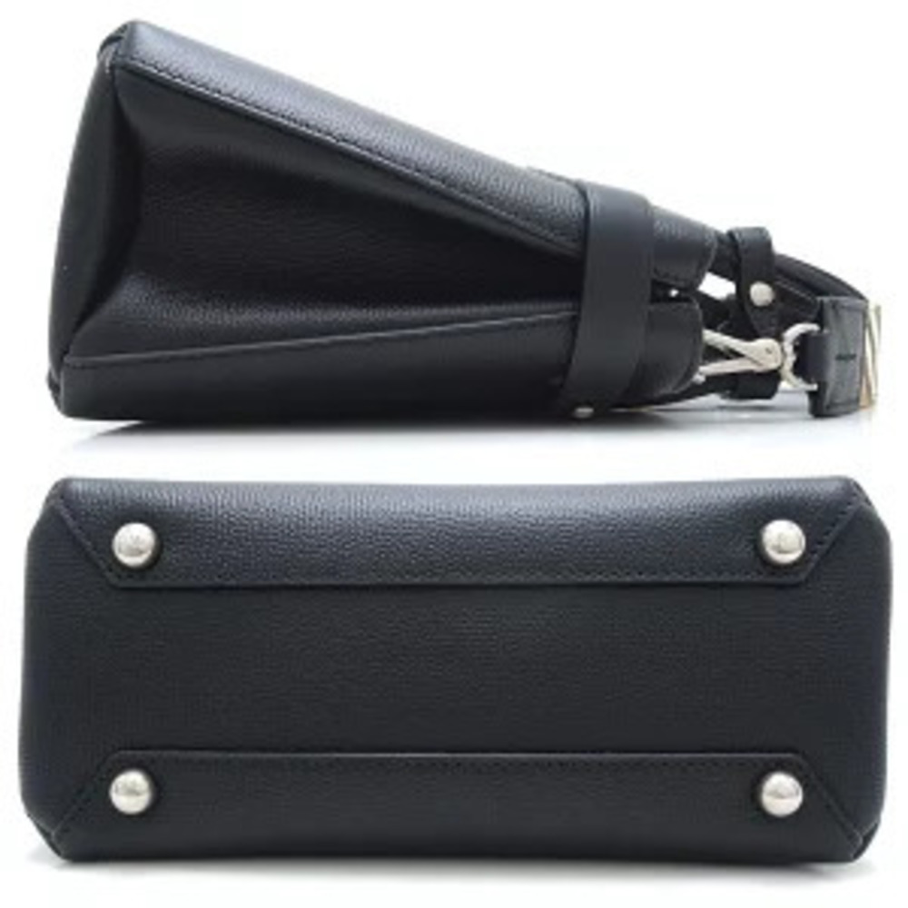 BURBERRY Banner Leather Bag Black - Picture 2 of 9